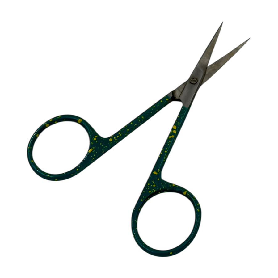 NOELL ART Professional Ножницы для кутикулы зелено-желтые/ Noell ART, фото 2