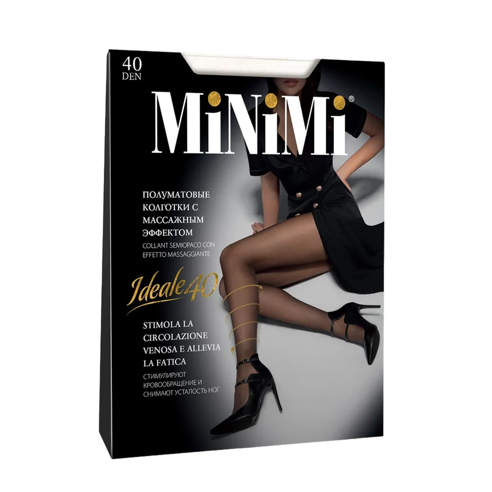 MINIMI Колготки Bianco 2, утяжка по ноге / Mini IDEALE 40, фото 1