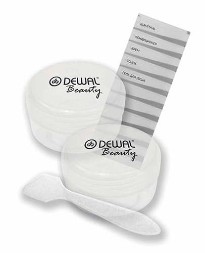 DEWAL BEAUTY Набор баночек дорожный для путешествий, 3 предмета, фото 1