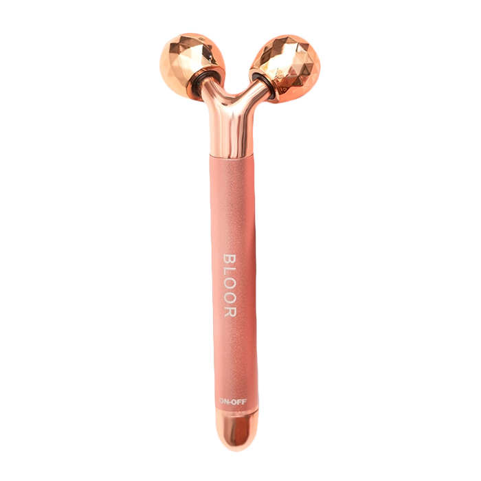 BLOOR Лифтинг-массажер роликовый для подтяжки и овала лица 3D, цвет розовый, фото 1