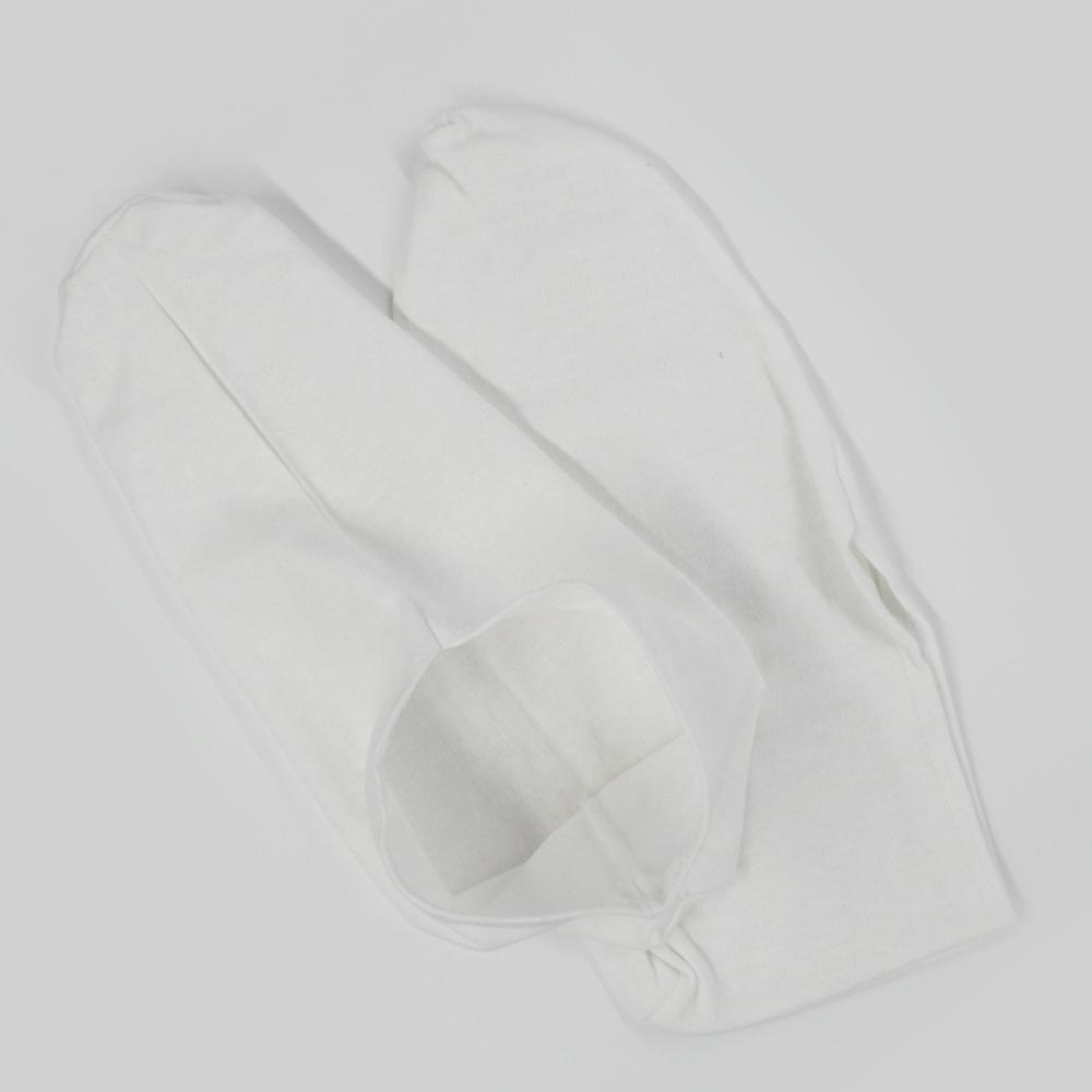 SOLOMEYA Носочки косметические 100% хлопок / 100% Cotton for cosmetic use 1 пара, фото 3