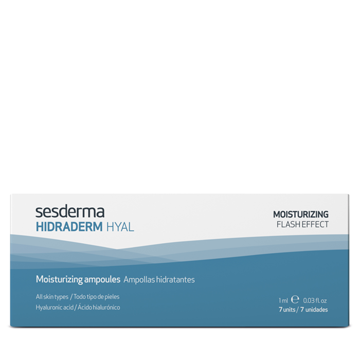 SESDERMA Средство увлажняющее с гиалуроновой кислотой в ампулах / Hidraderm Hyal Moisturizing ampoules 7*1,5 мл, фото 1