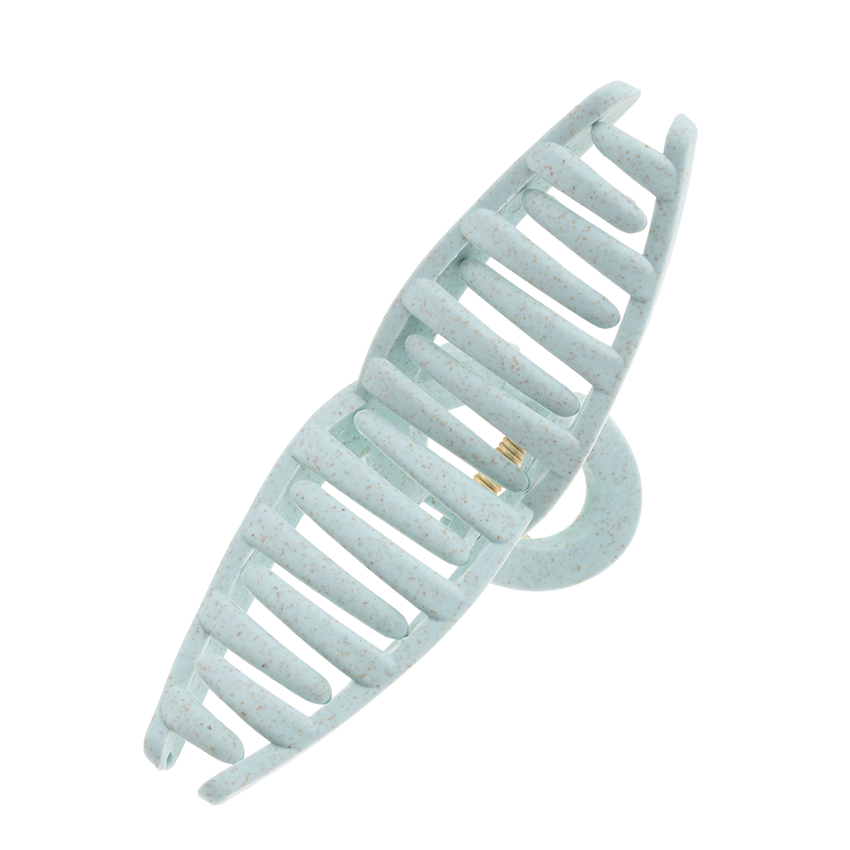 DEWAL BEAUTY Заколка-краб для волос, бабочка, мятная 1 шт, фото 2