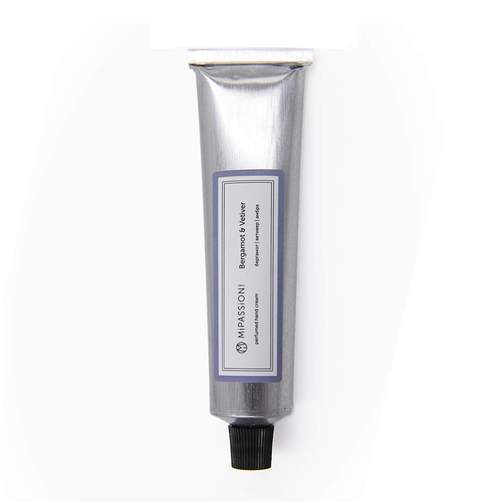 MIPASSIONcorp Крем парфюмированный для рук бергамот & ветивер / MiPASSiON 65 мл, фото 1