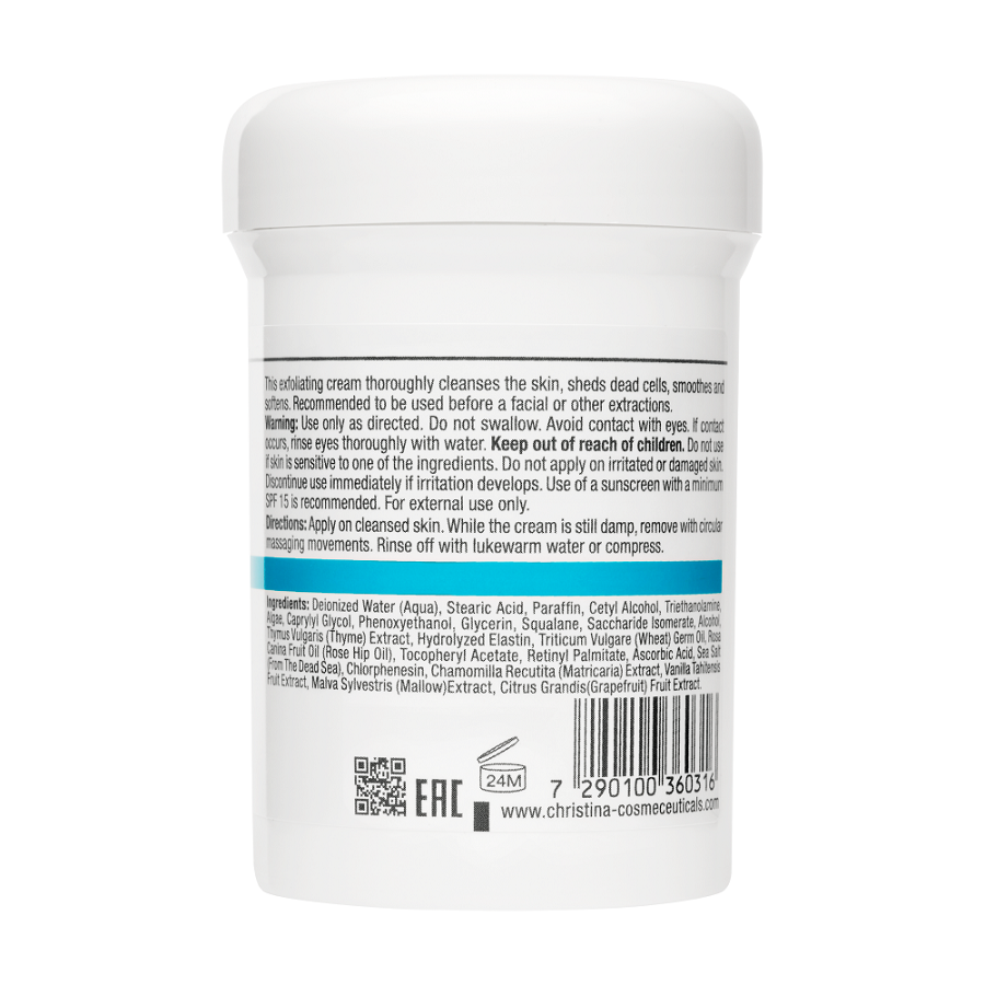 CHRISTINA Пилинг гоммаж с витамином Е / Peeling Gommage with Vitamin E Fresh 250 мл, фото 2