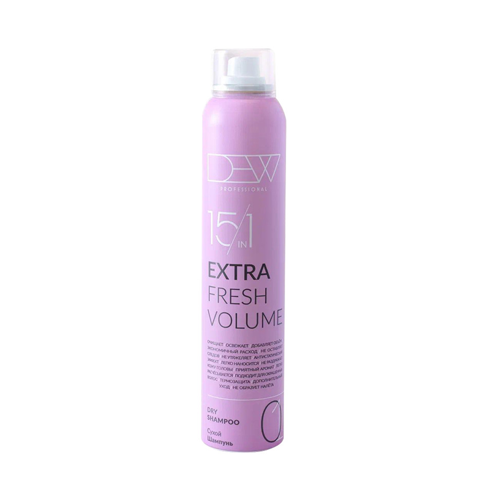 DEW PROFESSIONAL Шампунь сухой / Extra Fresh Volume 200 мл, фото 1