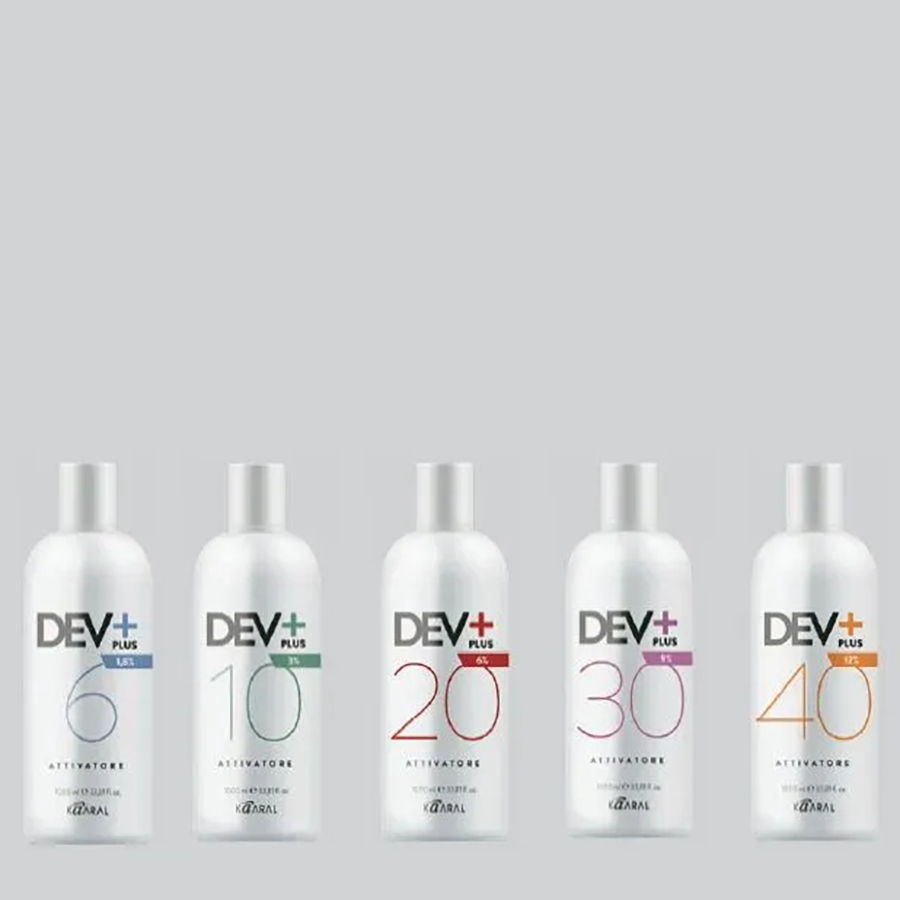 KAARAL Эмульсия осветляющая 6% / 20 volume DEV PLUS 1000 мл, фото 4