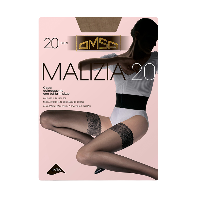 OMSA Чулки Caramello 4 / Malizia 20, фото 1