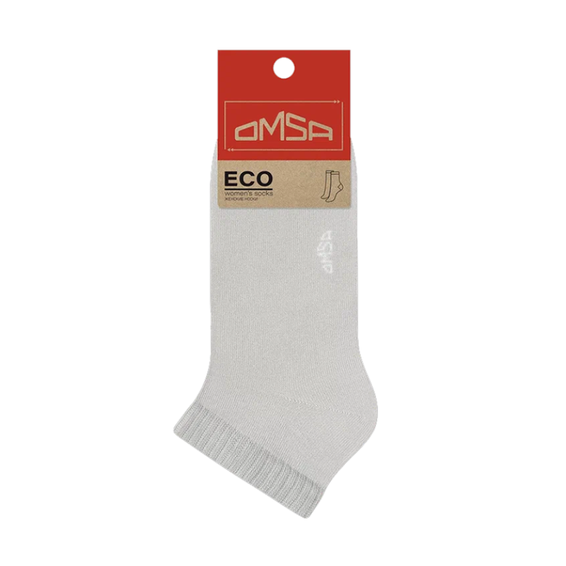 OMSA Носки женские укороченные Grigio Chiaro 35-38 / ECO 252, фото 1