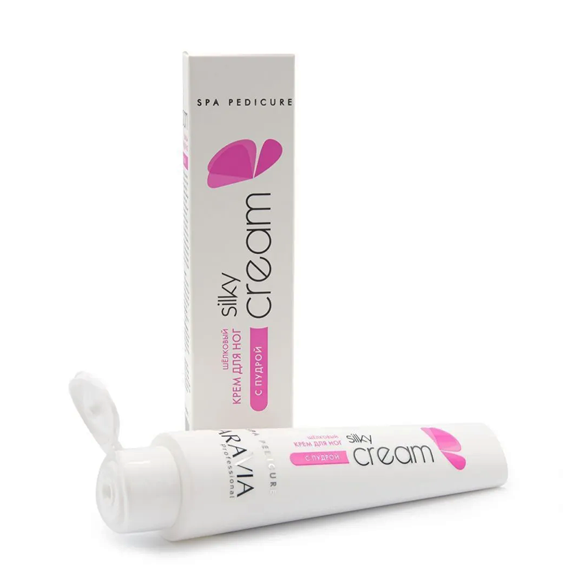 ARAVIA Professional Крем шелковый с пудрой для ног / Professional Silky Cream 100 мл, фото 3