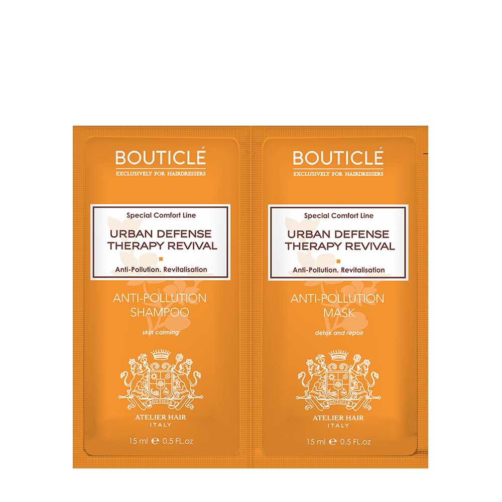 BOUTICLE Набор для волос (шампунь 15 мл + маска 15 мл) Urban Defense Therapy Revival, фото 1