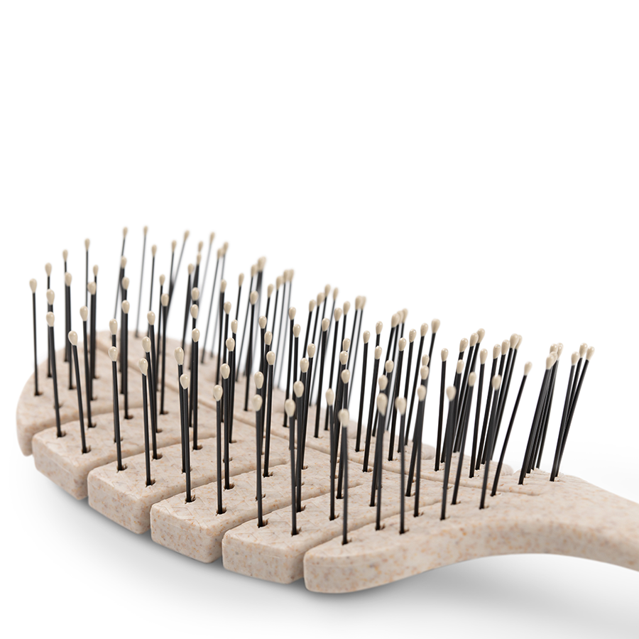 KOSMO SHTUCHKI Расчёска лепестковая 5439-M2, бежевая / KOSMO SHTUCHKI, фото 4