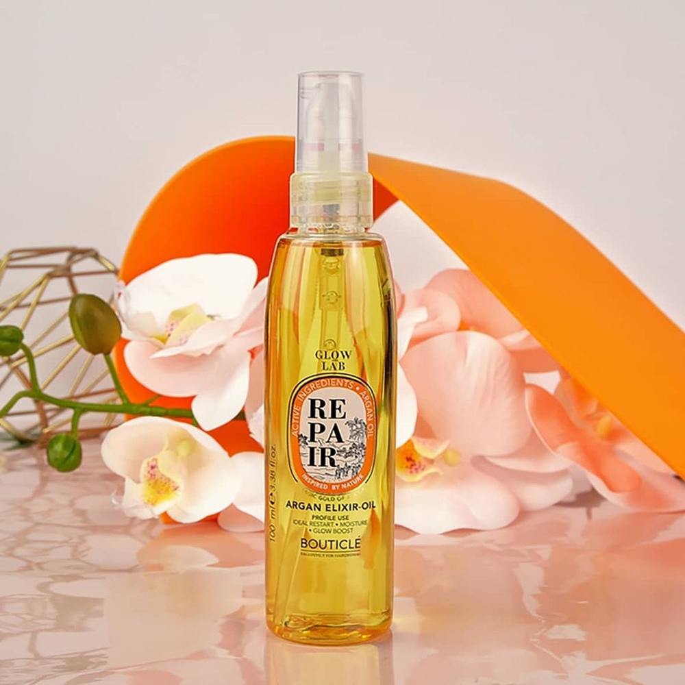 BOUTICLE Эликсир на основе масла арганы / Argan Repair Elixir-oil 100 мл, фото 2