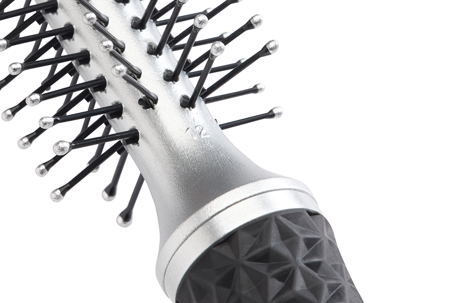 OLIVIA GARDEN Брашинг ESSENTIAL BLOWOUT SOFT Double Bristles Silver 10 мм, фото 3