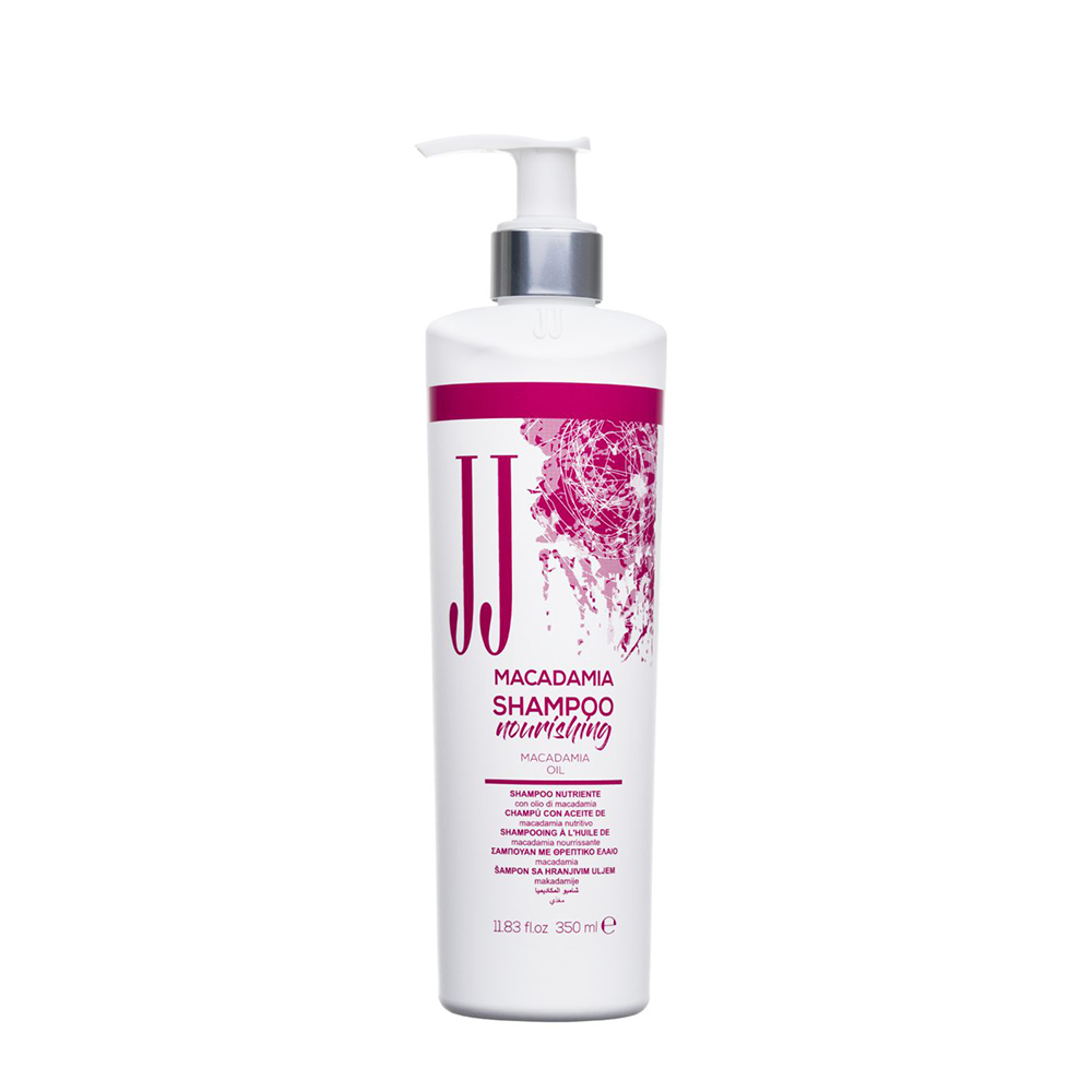 JJ Шампунь питательный с маслом макадамии / JJ HAIR MACADAMIA SHAMPOO 350 мл, фото 1