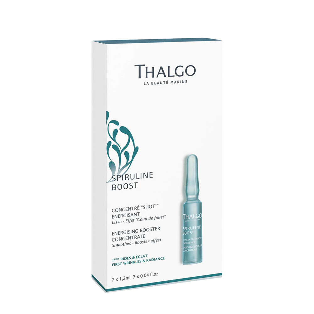 THALGO Концентрат энергизирующий для сияния и коррекции морщин / SPIRULINE BOOST 7*1,2 мл, фото 1
