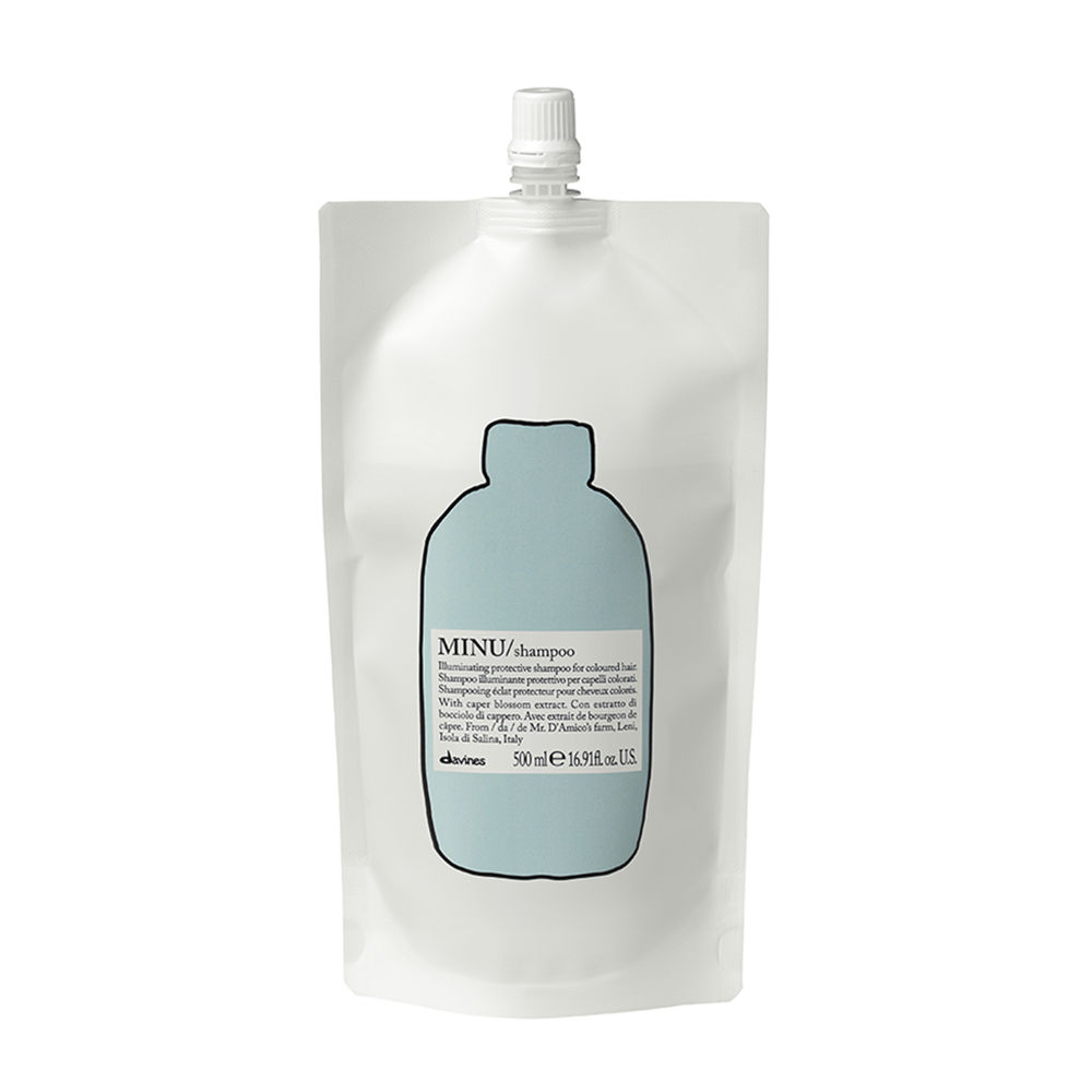 DAVINES SPA Шампунь для сохранения цвета волос, рефил / MINU 500 мл, фото 1