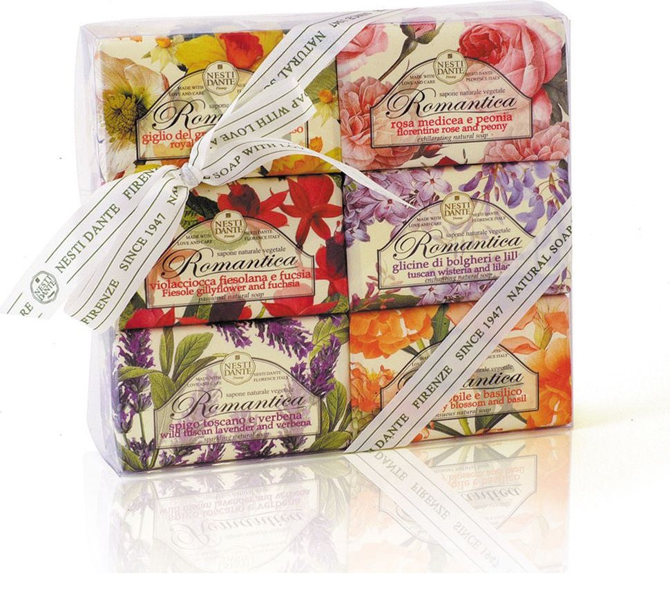 NESTI DANTE Набор мыла для тела Романтика / Romantica 6*150 г, фото 1