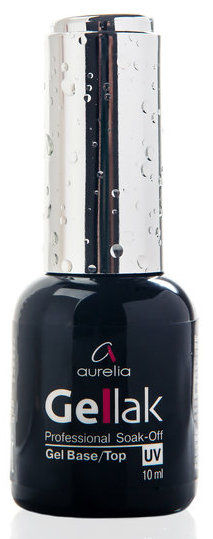 AURELIA Покрытие базовое-верхнее / Soak-off gel Base Top GELLAK 10 мл, фото 1