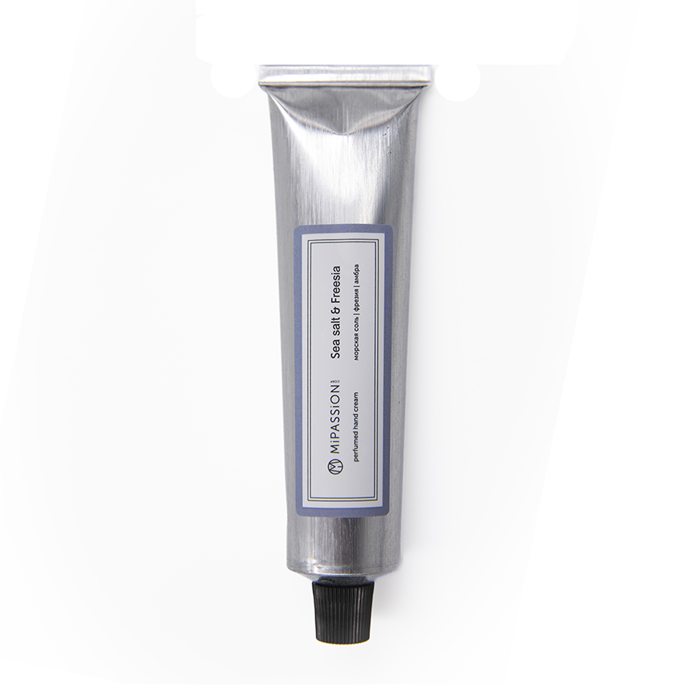 MIPASSIONcorp Крем парфюмированный для рук морская соль & фрезия / MiPASSiON 65 мл, фото 1