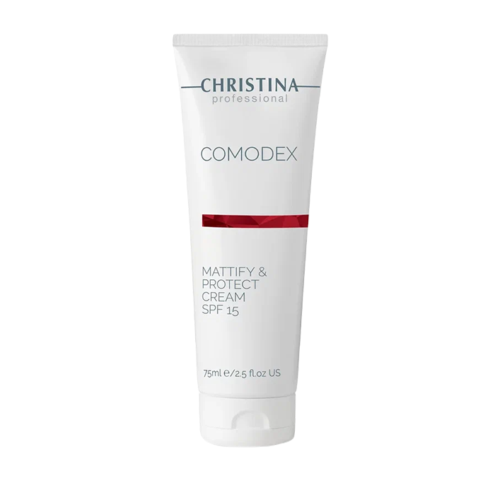CHRISTINA Крем матирующий защитный SPF 15 / Mattify & Protect Cream Comodex 75 мл, фото 1