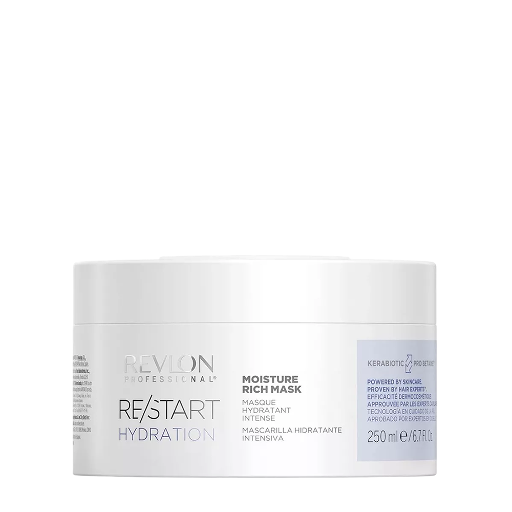 REVLON PROFESSIONAL Маска интенсивно увлажняющая / Hydration Moisture Rich Mask Restart 250 мл, фото 1