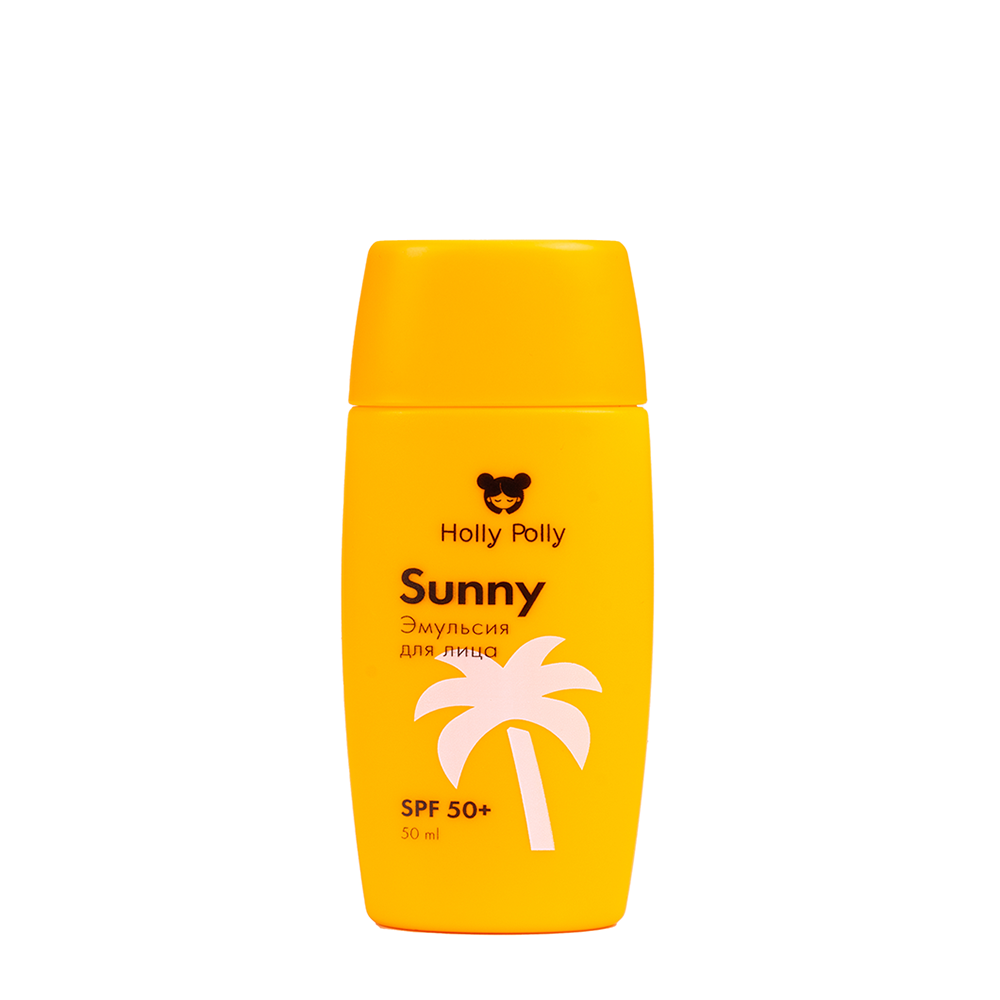 HOLLY POLLY Эмульсия солнцезащитная для лица SPF 50+ / Holly Polly Sunny 50 мл, фото 1