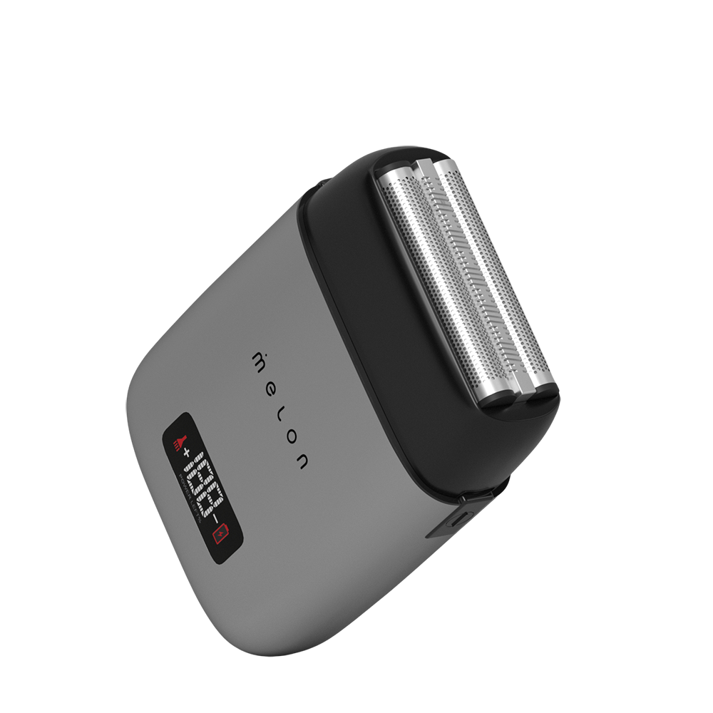 MELON PRO Шейвер HEX one, серебрянный, аккумулятор 1400 mAh, фото 2