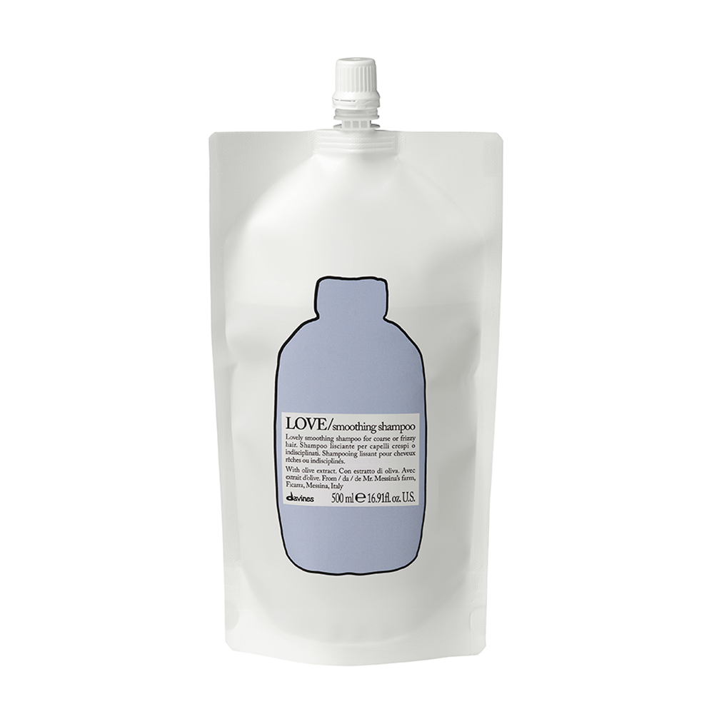 DAVINES SPA Шампунь для разглаживания волос, рефил / LOVE SMOOTH 500 мл, фото 1