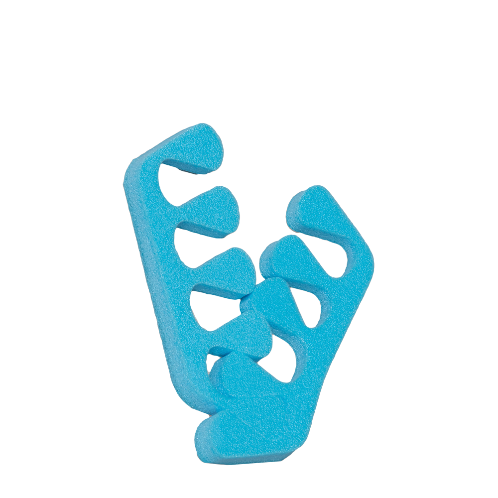 ЧИСТОВЬЕ Разделители для пальцев голубой  8 мм 20 пар/упк, фото 1