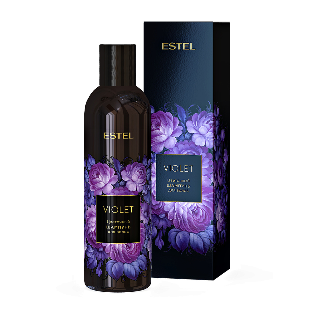 ESTEL PROFESSIONAL Шампунь цветочный для волос / Estel Violet 250 мл, фото 3