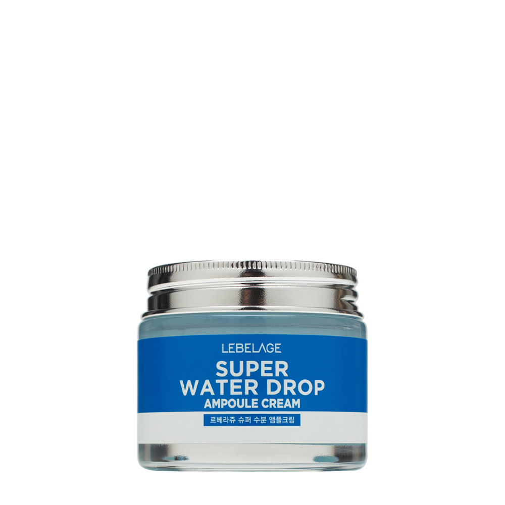 LEBELAGE Крем ампульный ультра-увлажняющий для лица / Lebelage Ampule Cream Super Water Drop 70 мл, фото 1