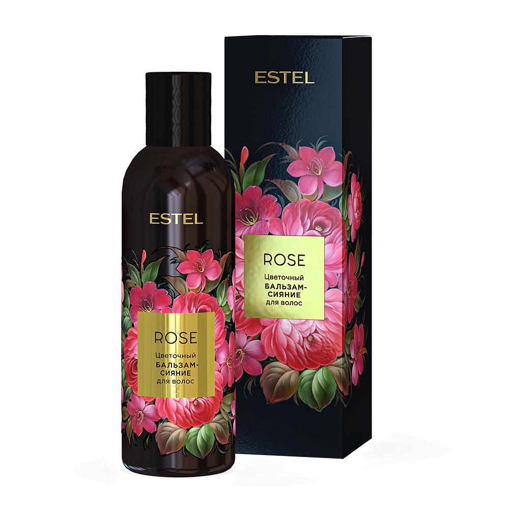 ESTEL PROFESSIONAL Бальзам цветочный сияние для волос / Estel Rose 200 мл, фото 2