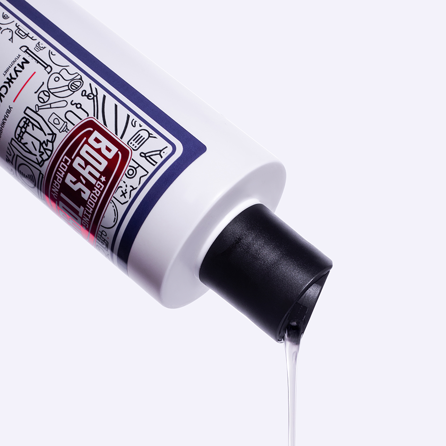 BOY'S TOYS Шампунь увлажняющий для ежедневного ухода за нормальными и сухими волосами / Boy's Toys 250 мл, фото 2