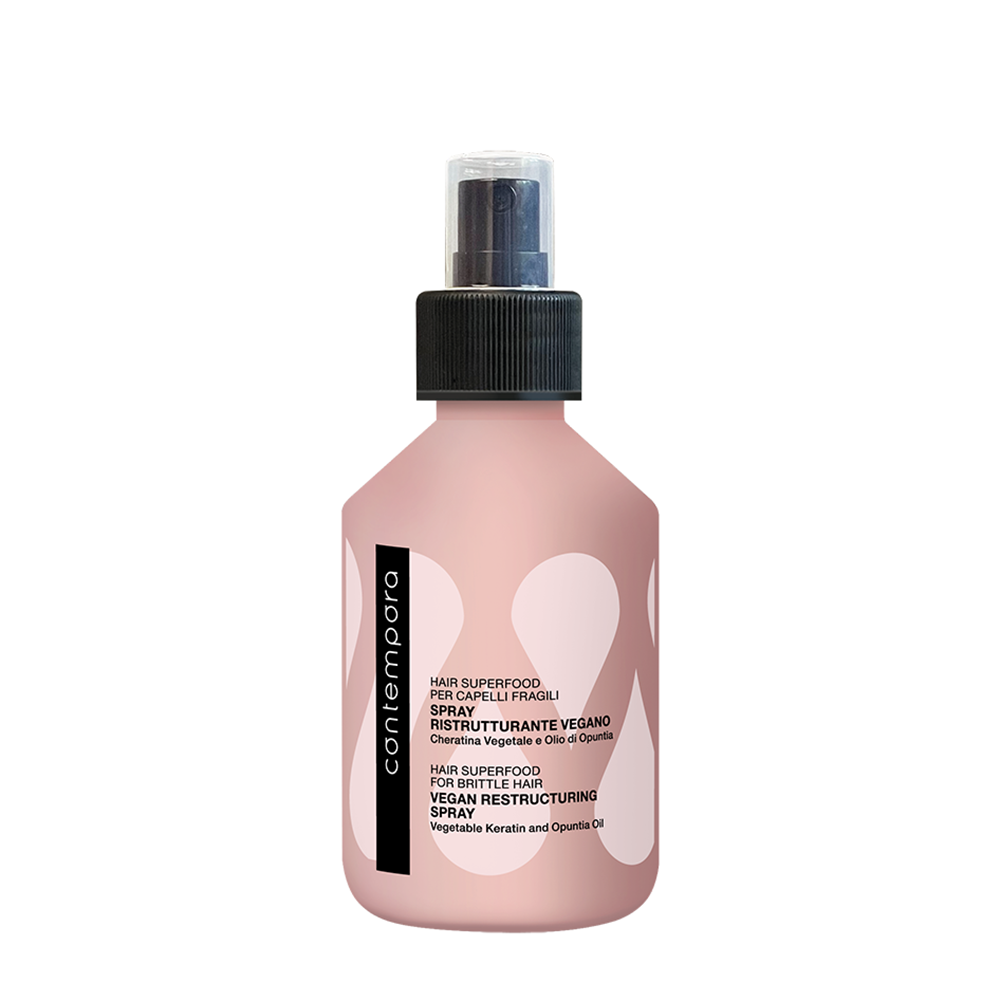 BAREX Спрей восстанавливающий веганский с растительным кератином и маслом опунции / Contempora Hair Superfood 200 мл, фото 1
