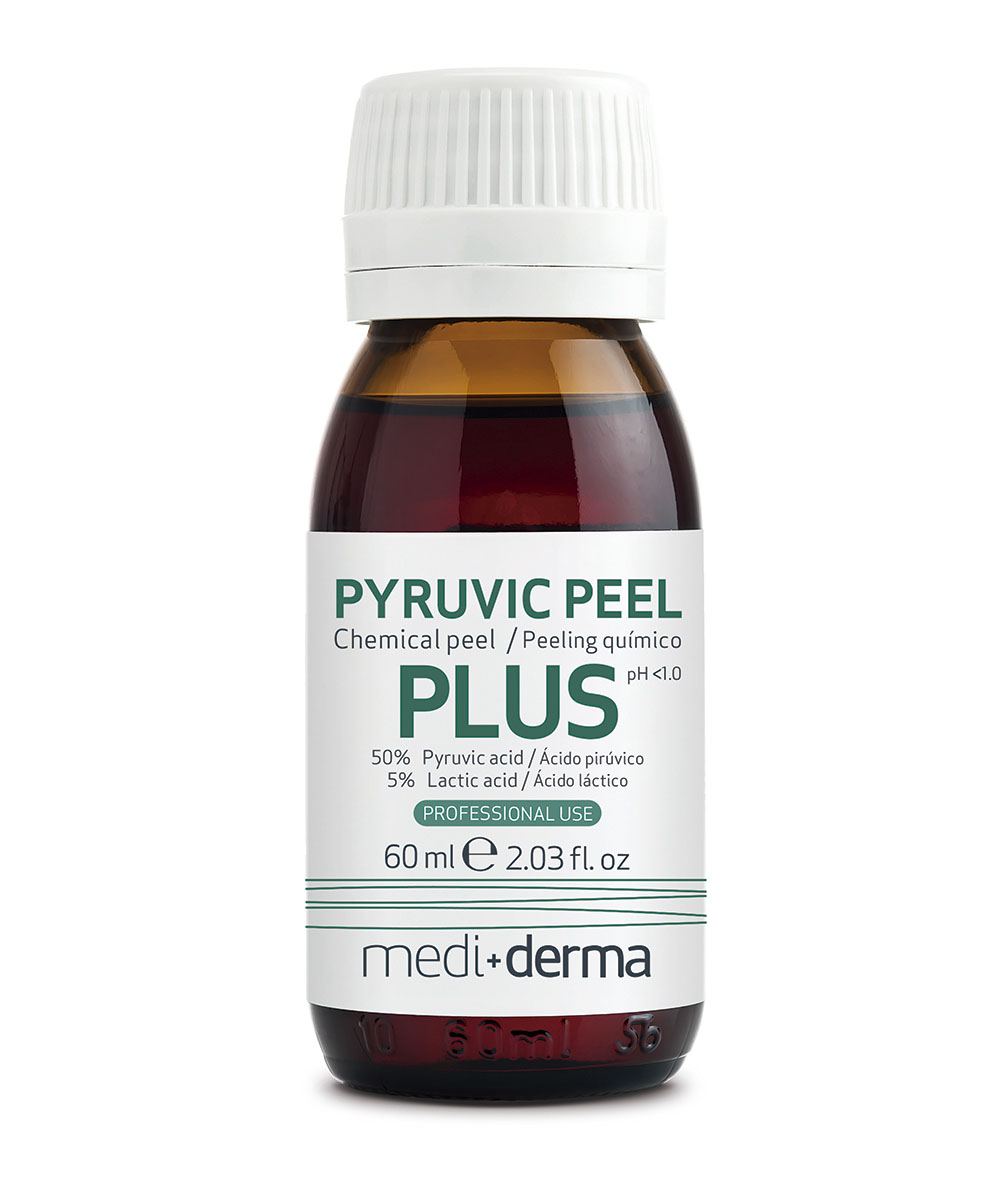 MEDI+DERMA Пилинг химический с пировиноградной кислотой 50% / PYRUVIC PEEL PLUS 60 мл, фото 1