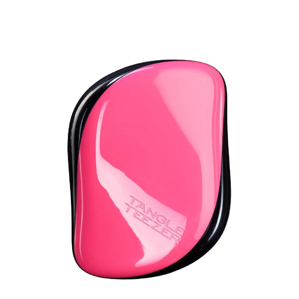 TANGLE TEEZER Расческа для волос, розовая / Compact Styler Pink Sizzle, фото 1