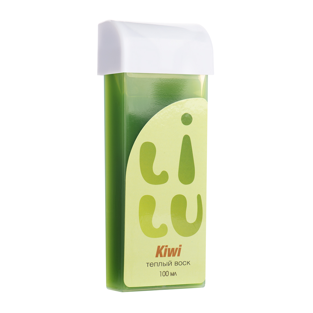 LILU Воск тёплый в картридже, средней плотности Kiwi / LILU 100 мл, фото 1
