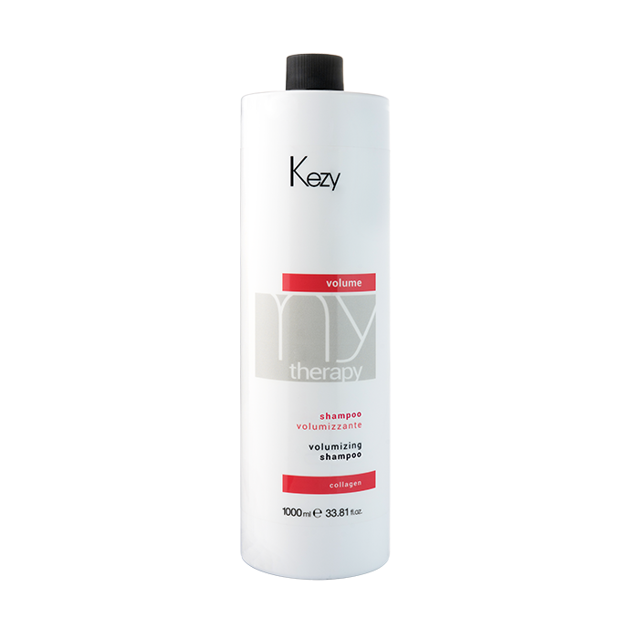 KEZY Шампунь для придания объема с морским коллагеном / Volumizing shampoo 1000 мл, фото 1