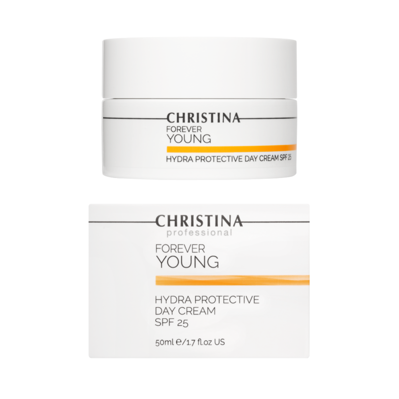 CHRISTINA Крем дневной гидрозащитный SPF 25 / Hydra-Protective Day Cream SPF-25, Forever Young 50 мл, фото 2