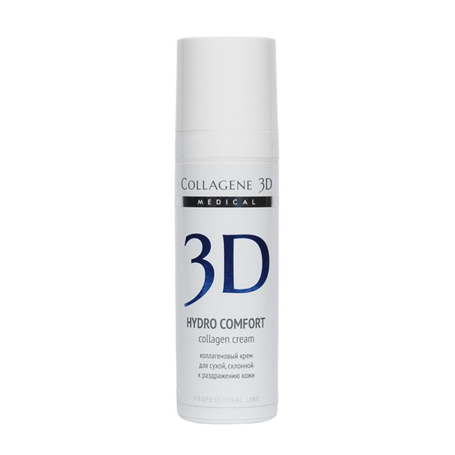 MEDICAL COLLAGENE 3D Крем с коллагеном и аллантоином для лица / Hydro Comfort 30 мл, фото 2