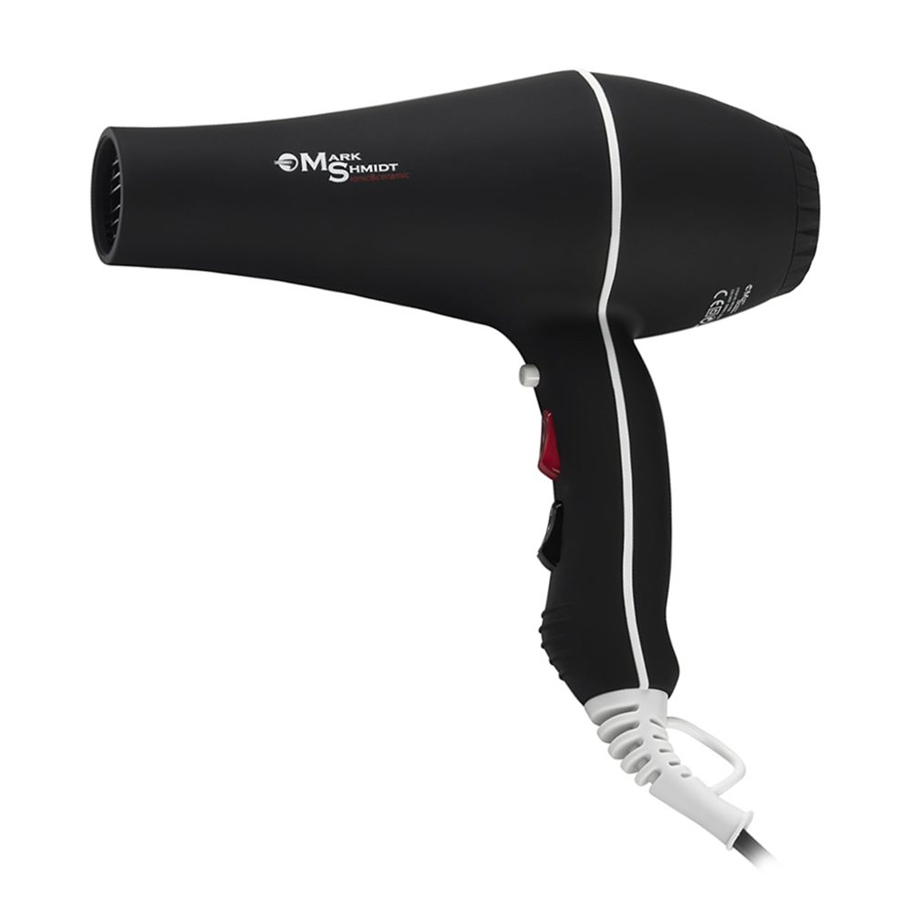 MARK SHMIDT Фен Mark Shmidt 9500 Rubber, ionic, ceramic, 2 насадки 2200W, фото 1