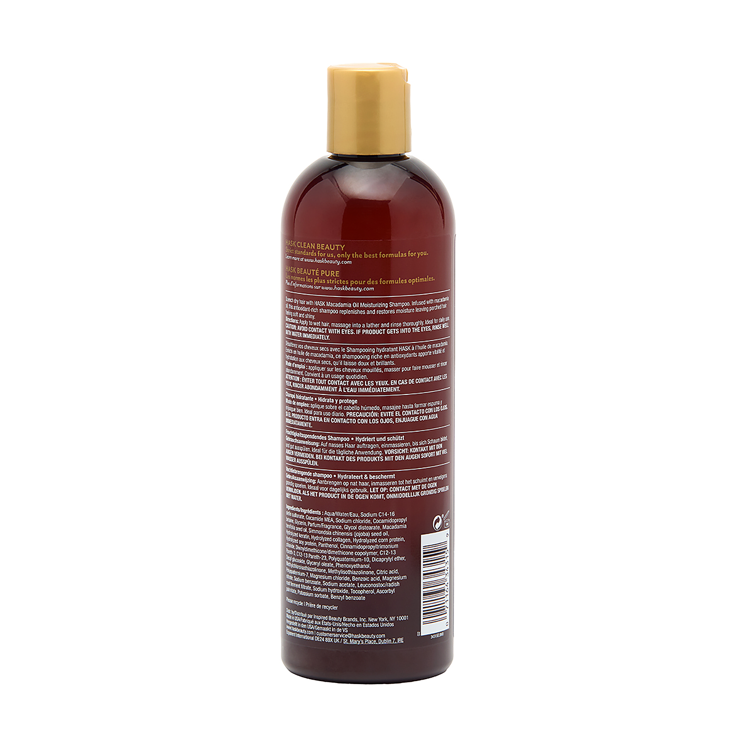 HASK Шампунь увлажняющий с маслом макадамии / Macadamia Oil Moisturizing Shampoo 355 мл, фото 2