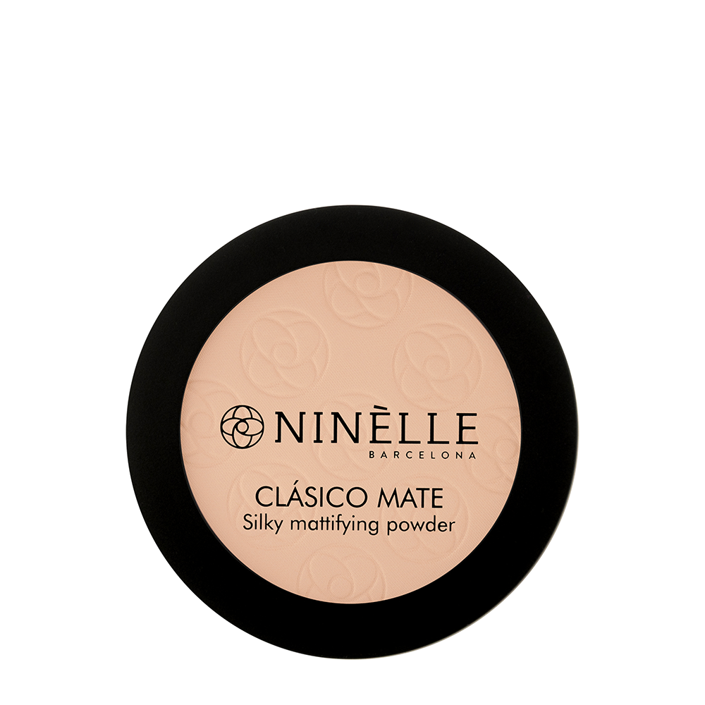 NINELLE Пудра легкая матовая, №201 светлый бежевый / CLASICO MATE 8 гр, фото 1
