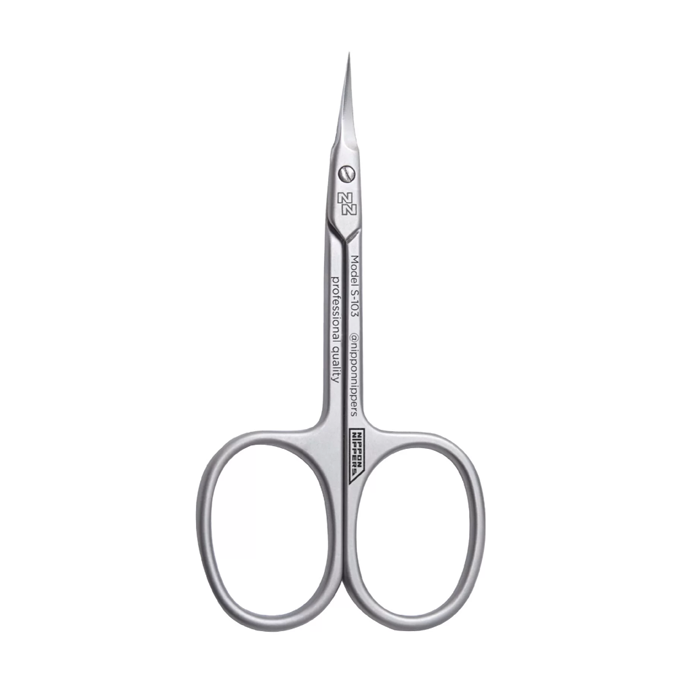 NIPPON NIPPERS Ножницы для кутикулы, ручная заточка, длина 90 мм, фото 1