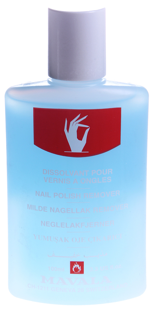 MAVALA Жидкость для снятия лака, голубая / Blue 100 мл, фото 1