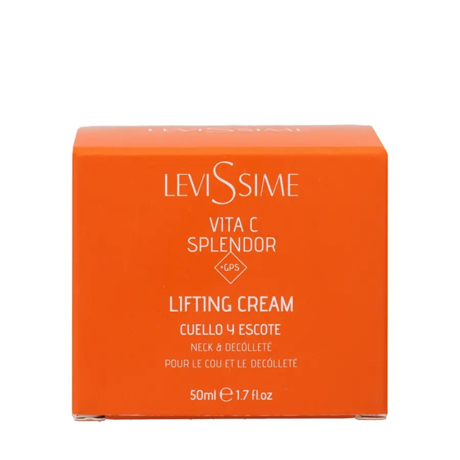 LEVISSIME Крем-лифтинг для омоложения шеи и декольте / VITA C LIFTING CREAM 50 мл, фото 2