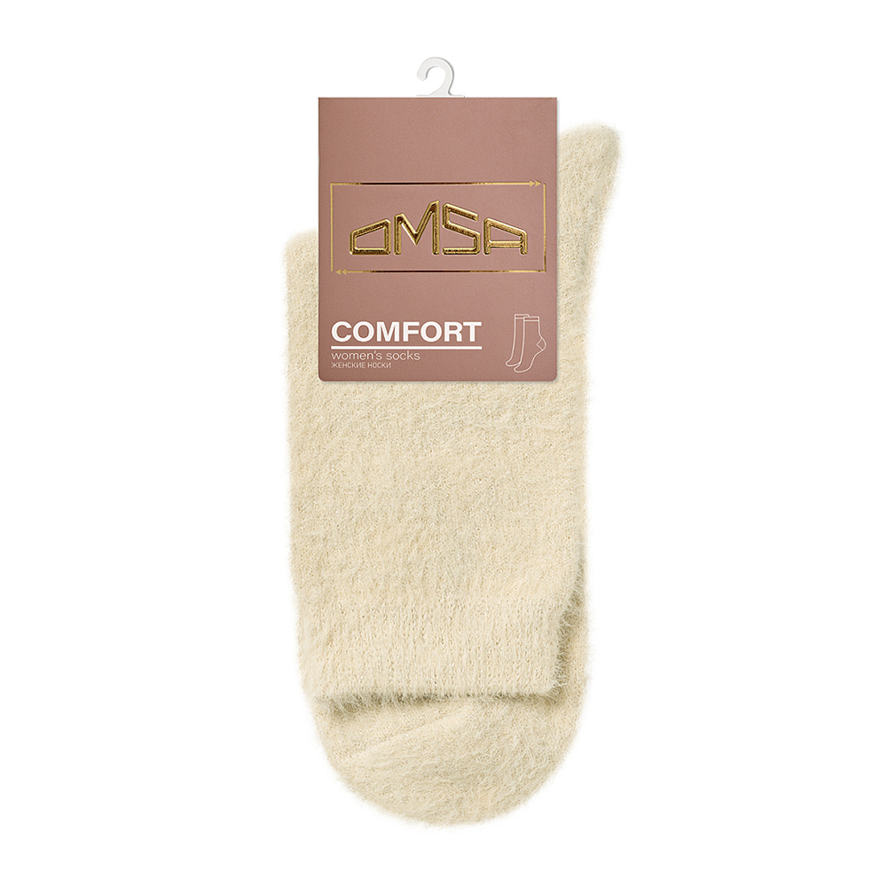 OMSA Носки из нитки травка с добавлением люрекса Beige 39-41 / COMFORT 350, фото 1