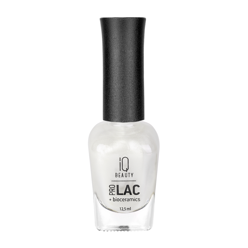 IQ BEAUTY 086 лак профессиональный укрепляющий для ногтей с биокерамикой / Nail polish PROLAC+bioceramics 12,5 мл, фото 1