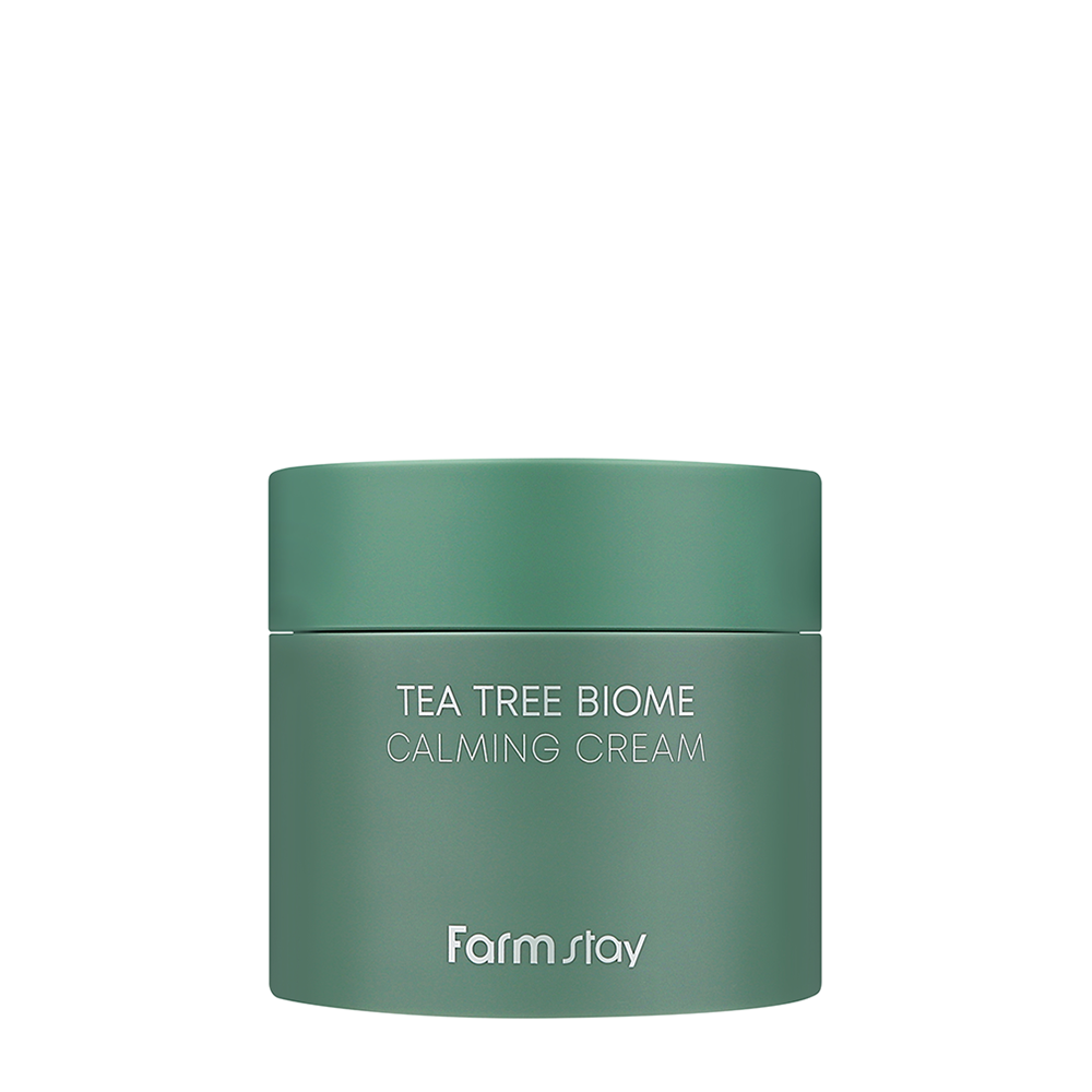 FARMSTAY Крем успокаивающий для лица с чайным деревом / Tea Tree Biome Calming Cream 80 мл, фото 1
